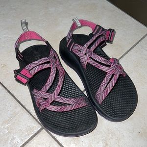 Chaco Pink/Purple Sandals Girl's Size 3